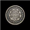 Image 2 : 1850 Seated Liberty Dime LIGHTLY CIRCULATED
