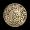 1872 Shield Nickel LIGHTLY CIRCULATED
