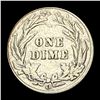 Image 2 : 1902-O Silver Barber Dime LIGHTLY CIRCULATED