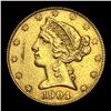 Image 1 : 1904 Liberty Head Half Eagle $5 Gold UNCIRCULATED