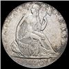 1856 Silver Half Dollar (Seated Liberty) NEARLY UNCIRCULATED