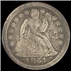 1851-O Silver Seated Liberty Dime LIGHTLY CIRCULATED