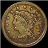 Image 1 : 1853 Braided Hair Large Cent CLOSELY UNCIRCULATED