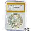 1891-O Morgan Silver Dollar PGA MS62