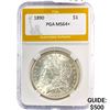 1890 Morgan Silver Dollar PGA MS64+