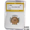 Image 1 : 1864 2C PGA MS64 RED