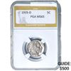 1935-D Buffalo Nickel PGA MS65