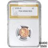 1935-D Wheat Cent PGA MS66 RED