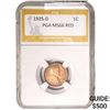 1935-D Wheat Cent PGA MS66 RED