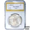 1904-O Morgan Silver Dollar PGA MS65