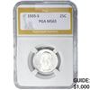 1935-S Washington Quarter PGA MS65