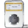 1812 Classic Head Large Cent PGA XF45