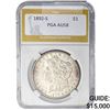 1892-S Morgan Dollar PGA AU58