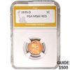 1935-D Wheat Cent PGA MS66 RED
