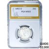 1892-O Barber Quarter PGA MS63