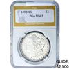 1890-CC Morgan Dollar PGA MS63