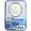 Image 2 : 1884-CC Morgan Dollar PGA MS65 SILVER