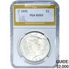Image 1 : 1935 Silver Peace Dollar PGA MS65