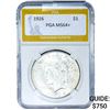 Image 1 : 1926 Silver Peace Dollar PGA MS64+