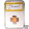 1935-D Wheat Cent PGA MS66 RED
