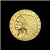 Image 1 : 1912 Indian Head Gold $2.5 Quarter Eagle UNCIRCULATED