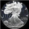 Image 1 : 2000-P Silver American Eagle Proof $1 GEM PROOF