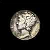 Image 1 : 1921 Silver Mercury Dime LIGHTLY CIRCULATED