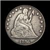 Image 1 : 1876 Seated Liberty Quarter LIGHTLY CIRCULATED