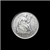 1872-S Silver Seated Liberty Half Dime UNCIRCULATED