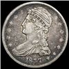 1837 Capped Bust Half Dollar NEARLY UNCIRCULATED