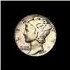 Image 1 : 1921 Silver Mercury Dime LIGHTLY CIRCULATED