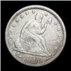 1858-O Silver Seated Liberty Quarter NEARLY UNCIRCULATED