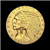 1909-D Indian Head Half Eagle $5 Gold UNCIRCULATED