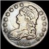 1833 Capped Bust Silver Half Dollar LIGHTLY CIRCULATED