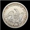 Image 2 : 1854 Silver Seated Liberty [Arrows] Quarter CHOICE AU
