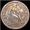 1853 Seated Liberty Dime NEARLY UNCIRCULATED