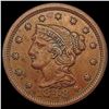 1848 Braided Hair Large Cent LIGHTLY CIRCULATED