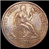 1876 Seated Liberty Dime NEARLY UNCIRCULATED