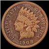 1908-S Indian Head Cent NICELY CIRCULATED