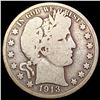 1913 Barber Half Dollar NICELY CIRCULATED