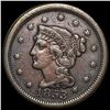 Image 1 : 1853 Braided Hair Large Cent CLOSELY UNCIRCULATED