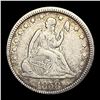 1858 Seated Liberty Silver Quarter LIGHTLY CIRCULATED