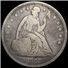 Image 1 : 1842 Seated Liberty Silver Dollar NICELY CIRCULATED