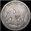 Image 2 : 1842 Seated Liberty Silver Dollar NICELY CIRCULATED