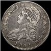 Image 1 : 1811 Capped Bust Silver Half Dollar NEARLY UNCIRCULATED