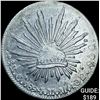 Image 1 : 1894Ca MM Mexico Silver 8 Reales Cap&Ray CHOICE AU