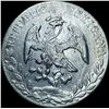 Image 2 : 1894Ca MM Mexico Silver 8 Reales Cap&Ray CHOICE AU