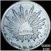 1894Ca MM Mexico Silver 8 Reales Cap&Ray CHOICE AU