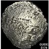 Image 1 : 1500s-1600s Spanish Colonial Silver Cob NEARLY UNCIRCULATED
