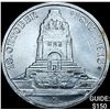 Image 1 : 1913-E Saxony Silver 3 Reichsmark GEM BU
